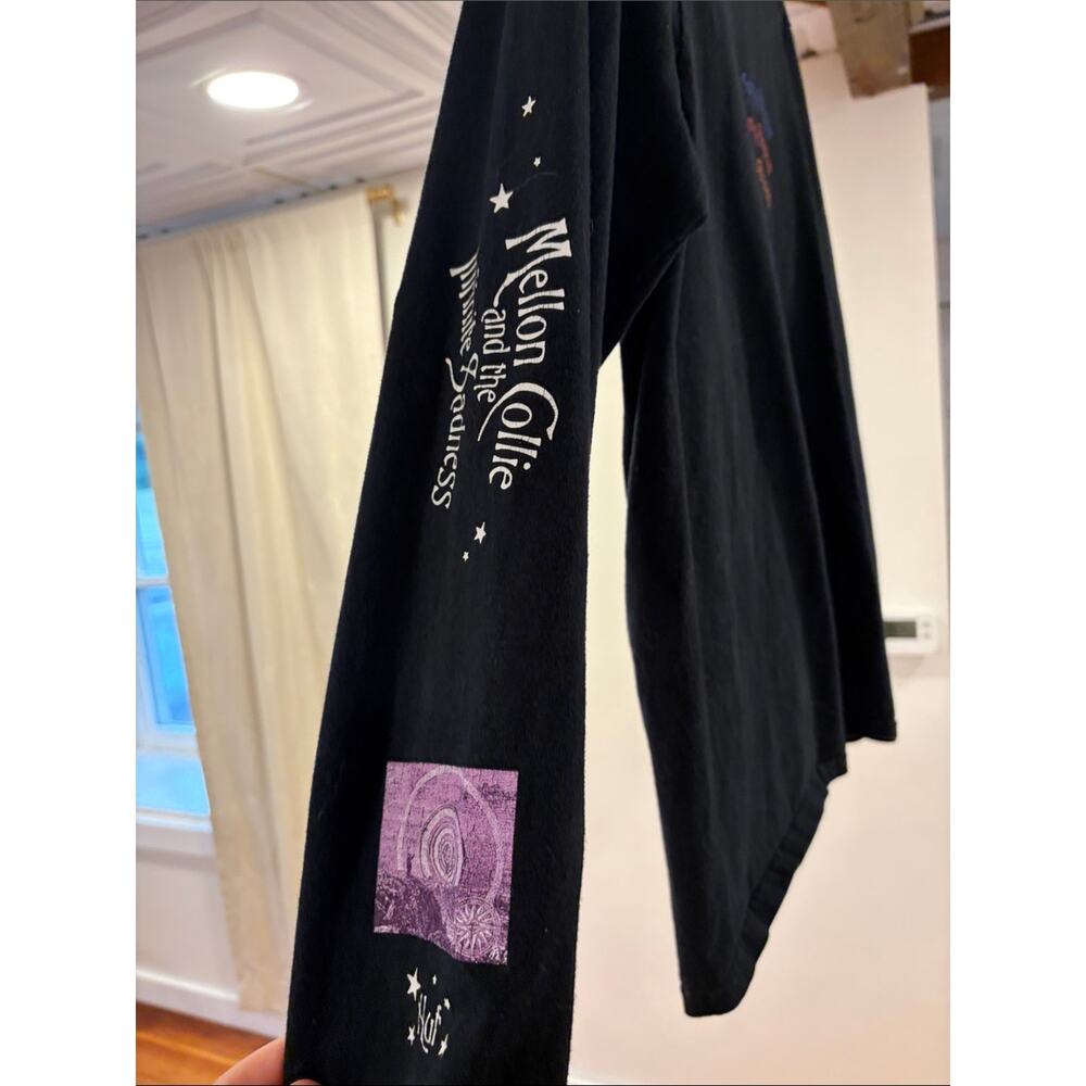 HUF Black Long-Sleeve Graphic Tee with Multicolor Prints - Picture 5 of 5